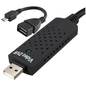 Resim Rca Composit Video Dvr+Otg Micro Usb Kablo Kamera Uydu Kayıt Kart 