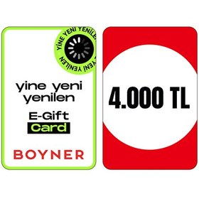 Resim Boyner Digital Hediye Kartı 4000 TL 