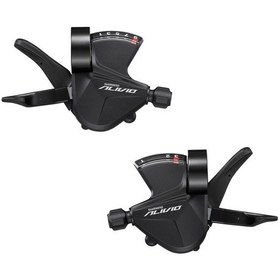 Resim Shimano Alıvo Sl-m3100 Vites Kolları Set 3x9v Siyah 