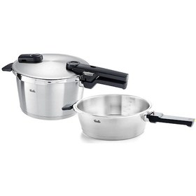 Resim Fissler Vitaquick Premium Düdüklü Tencere 4.5 + 2.5 L 