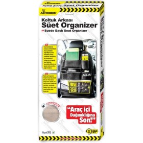Resim Automix Süet Organizer Siyah / 1 Adet 