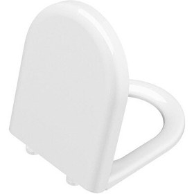 Resim Vitra Zentrum Round 121-003-909 Universal Üstten Sıkmalı Yavaş Kapanır Beyaz Klozet Kapağı 