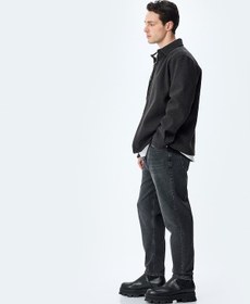 Resim Koton Cepli Normal Bel Loose Fit Jean Pantolon - Steve Jean Gri 5wam40105ıd Gri 