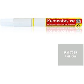 Resim Ral 7035 Işık Gri Tam Örtücü Rötüş Kalemi Tam Örtücü Rötuş Kalemleri-13012 