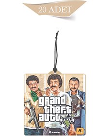 Resim 1001MODEL GTA Müslüm Baba Tasarımlı 20'li Oto Kokusu ve Oto Aksesuarı 