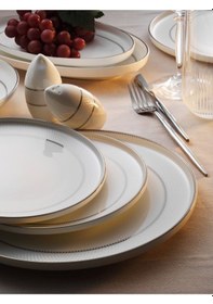 Resim Aryıldız 60 Parça Hn Vanessa Platin Porselen Yemek Takımı Ar252963 Akyüzhome Platin 