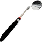 Resim Xiyu Shop Yuvarlak Ayna Stili LED Teleskop Muayene Aynası Mıknatıs Yuvarlak Ayna Kare Ayna Muayene Aracı Gözaltı Durumunu Kontrol Etmek Için (Yurt Dışından) 