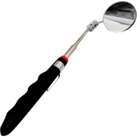 Resim Xiyu Shop Yuvarlak Ayna Stili LED Teleskop Muayene Aynası Mıknatıs Yuvarlak Ayna Kare Ayna Muayene Aracı Gözaltı Durumunu Kontrol Etmek Için (Yurt Dışından) 
