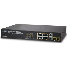 Resim Planet Pl-Fgsd-1008Hps Fast Ethernet Poe Websmart Switch8-Port 