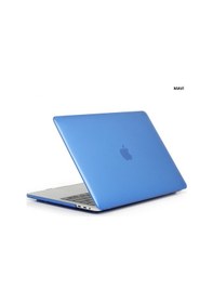 Resim Apple Uyumlu MacBook Air 13 A1932 2018 A2179 2020 Kristal Şeffaf Kılıf Kapak Mavi 