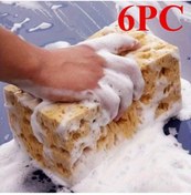 Resim Globalbloom Cellular Car Wash Sponge Large 6 Parça Ekstra Büyük Petekli Araba Yıkama Süngeri Seti 