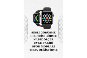 Resim İntora Ikili Set Dev Kampanya Ucuz Kulaklık Ucuz Akıllı Saat Gürültü Önleyici Uzun Pil Ömrü 