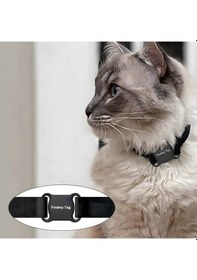 Resim Samdoo Köpek Ve Kedi Kayıp Engelleme Cihazı - Bluetooth Nfc İle Konum Takibi - Su Geçirmez - İos Ve Android Uyumlu - Siyah + Kordon 