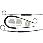 Resim Genel Markalar Citroen C4 Picasso 2006-on Için Ön Sağ Kapı Cam Indirme Kaldırma Mekanizması Tamir Takımı Makaralı 