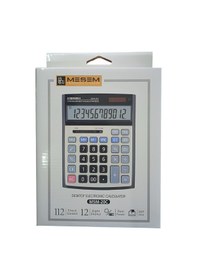 Resim Meşem Hesap Makinesi 20-c Gri 