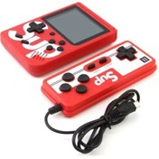 Resim KAKTÜS JACK Çift Kol 400 Nostalji Oyunlu Mini Atari Kırmızı Oyun Konsolu 