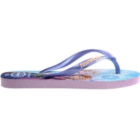 Resim Havaianas Kıds Slım Prıncess Kız Çocuk Parmak Arası Terlik 4123328 0397 Mavi 