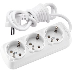 Resim Viko Topraklı Kablolu 2 M Multi Let Üçlü Priz 