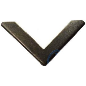 Resim Kitap, Kapak, Menü, Albüm Köşesi, Büyük - 23x40mm, Eskitme, 500 Adet ANTİK 