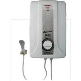 Resim Artemi̇s Aydınderya Lion Elektrikli Şofben Sıgorta ve Kutusu Dahıl Paket 