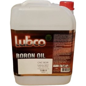 Resim LUBCO Cnc Tam Sentetik Bor Yağı Su Ilavesinde Beyazlamaz Pas Yapmaz Koku Yapmaz 5kg Bidon 