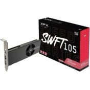 Resim xfx Speedster Swft 105 AMD Radeon RX 6400 4gb GDDR6 64BIT Dx12 Gaming Ekran Karti (RX-64xL4SFG2) 