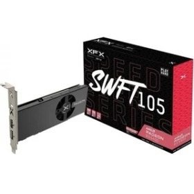 Resim xfx Speedster Swft 105 AMD Radeon RX 6400 4gb GDDR6 64BIT Dx12 Gaming Ekran Karti (RX-64xL4SFG2) 