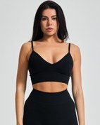 Resim Luma V Sports Bra - Siyah 