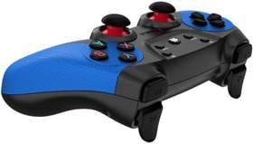 Resim Coverzone 2.4G Kablosuz Gamepad PC Uyumlu Pilli Joystick Wireless Oyun Kolu Kişiselleştirilmiş Düğme, Hassas Trigger Kaymaz Tasarım G2.4G (Koyu Mavi) 