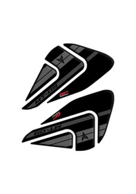 Resim GP Kompozit Yamaha MT-09 2021-2023 Uyumlu Tank Pad Seti Siyah 