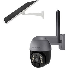 Resim Neutron 3mp Ntl-pt-10-4gwos Solar Güneş Enerjili 4g Ip Kamera 