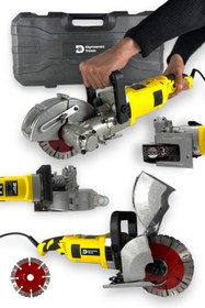 Resim DynamicTech Profesyonel Elektrikli Duvar Oluk Makinesi Kanal Açma Yerleştirme Makinesi 