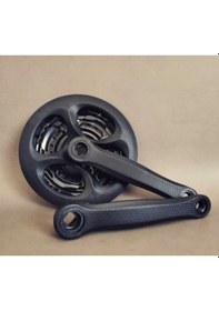 Resim Karbon Desen 3'lü Bisiklet Aynakol 24-34-42T 3x6/7/8s Aynakol 