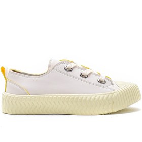 Resim Kadın Deri Sneaker 