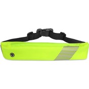 Resim Jeehugo Fluoresan Yeşil Spor Bel Çantası - Tpu Malzeme, 32x9 Cm, Telefon/anahtar/paranız İçin Büyük Kapasite, Egzersizde Eliniz Serbest Çok Renkli 
