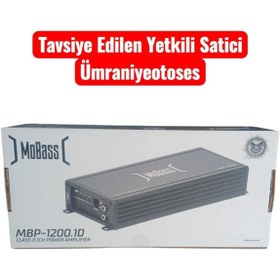 Resim Mobass MBP-1200,1D CLAS AMFİ MONO SUBWOFER AMFİSİ 