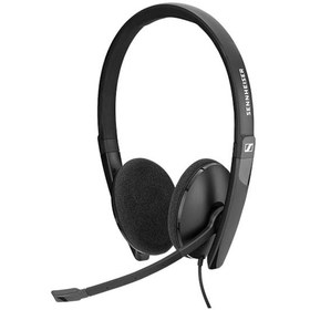 Resim Sennheiser SC 165 Çift Taraflı 3.5 MM UC Kulak Üstü Kulaklık 