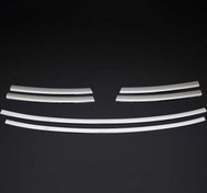 Resim OMSA VW Jetta Krom Ön Panjur ve Tampon Çıtası 6 Parça 2011-2014 Arası 