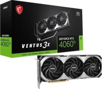 Resim RTX4060TI 8GB VENTUS 3X OC GDDR6 128bit HDMI DP PCIe 4.0 MSI