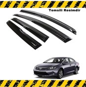 Resim Toyota Uyumlu Avensis Mügen Cam Rüzgarlığı 2009-2015 Arası 4 Lü N11.25766 