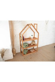 Resim OPPİPO Montessori Kitaplık - Çocuk Odası Kitaplık 