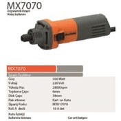 Resim Max Extra Mx7070 500W Kalıpçı Taşlama 