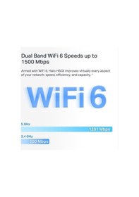 Resim Mercusys Halo H60x 1500 Mbps 2'li Router 