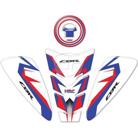 Resim Redline Grafik Cbr 125 Tank Pad Yan Pad Depo Kapak Pad Seti Hrc 