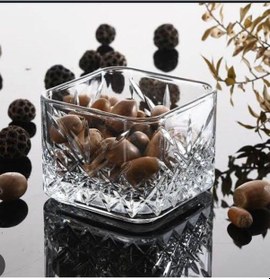 Resim Paşabahçe Timeless Kare Magnolia Kasesi - 8 Li Çok Amaçlı Kase Çerezlik Şeffaf 