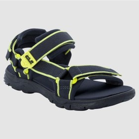 Resim Jack Wolfskin 4040061 Seven Seas 3k Blue/lime Kadın Sandalet Mavi 
