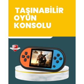 Resim Kont 520 Oyunlu Mini Oyun Konsolu Hd LCD Ekranlı 