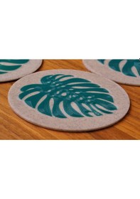 Resim Opencart Monstera Yaprak Bardak Altlıkları Sadece Plastik Aparattır 