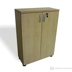 Resim Vena Tam Kapak Dolap Akçaağaç (80x35x115) 