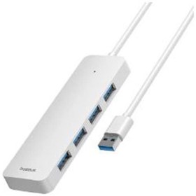 Resim Baseus UltraJoy 4-Port HUB 100cm- Beyaz (B0005280B211-01) 